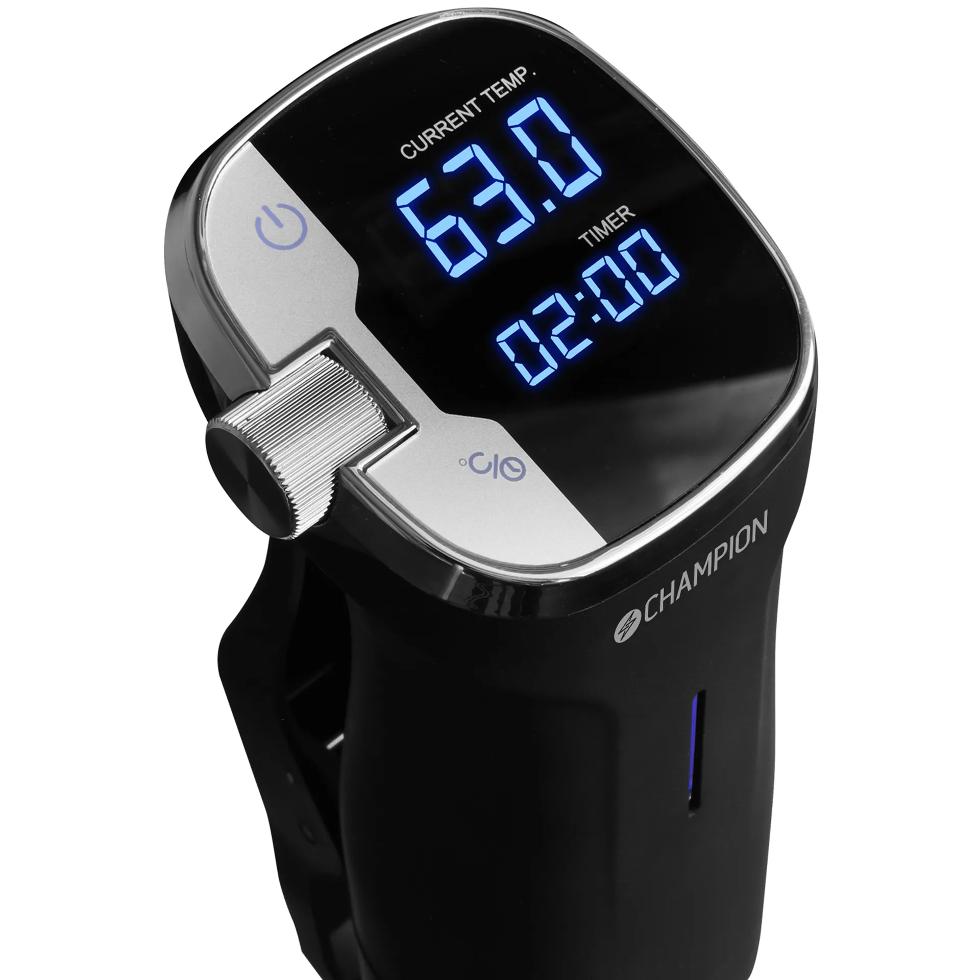 Champion Precision sous vide laite, Ruostumaton teräs–musta Champion