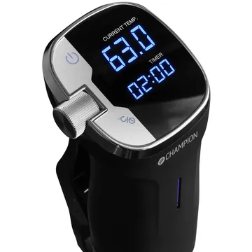 Champion Precision sous vide laite - Ruostumaton teräs–musta - Champion