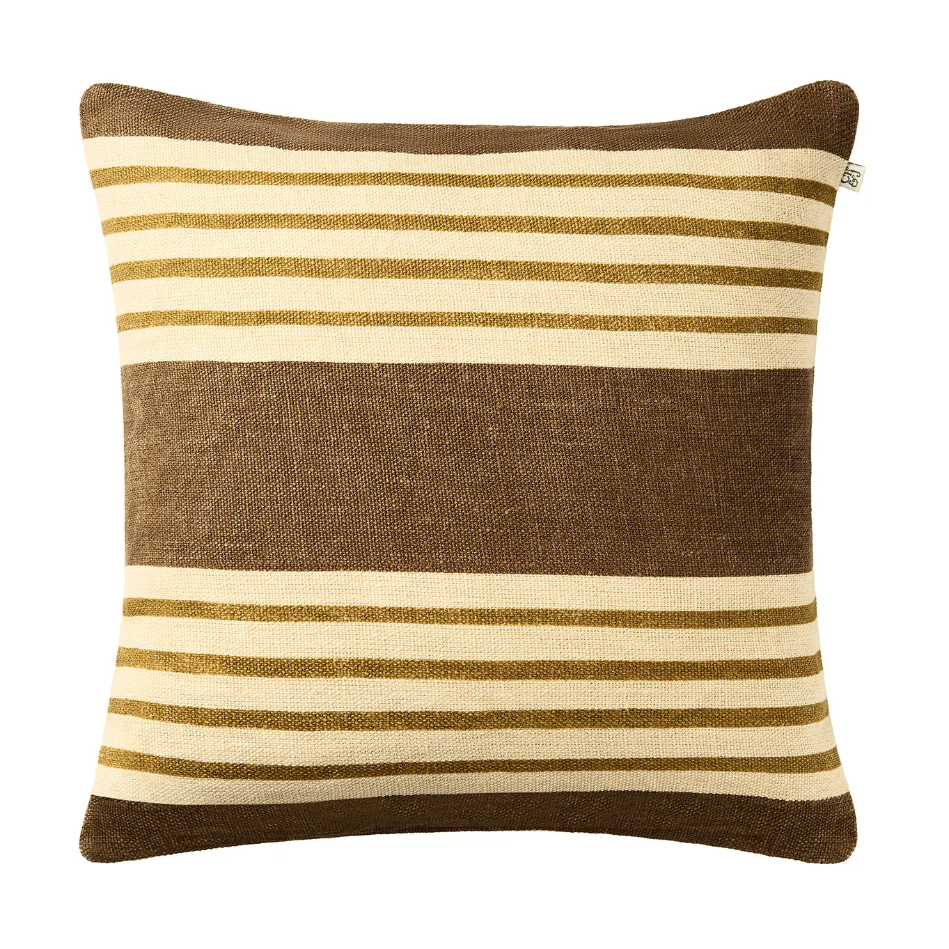 Aria tyynynpäällinen, Taupe–masalakeltainen, 50x50 cm Chhatwal & Jonsson