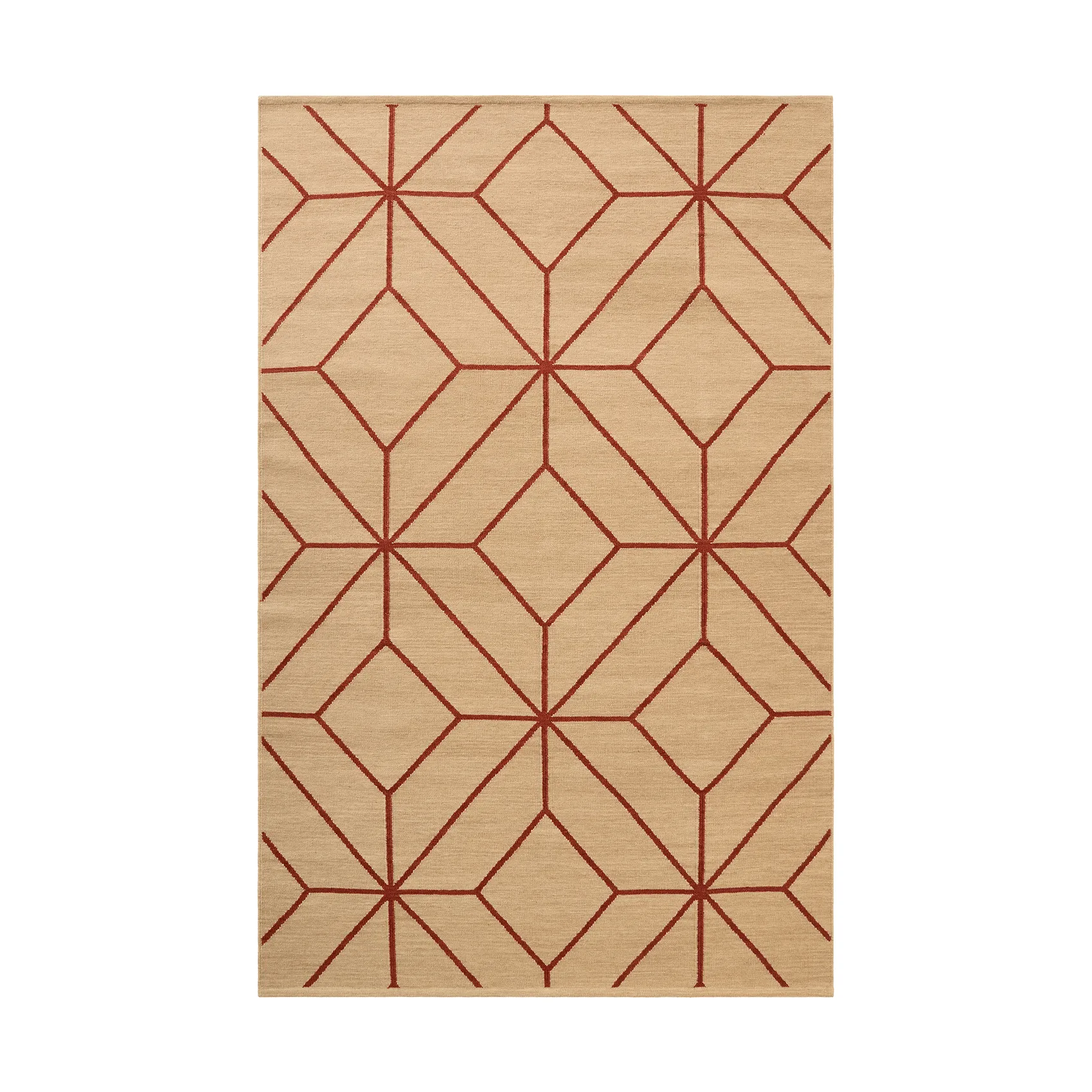 Ayur matto, Beige–ruskea, 320x230 cm Chhatwal & Jonsson