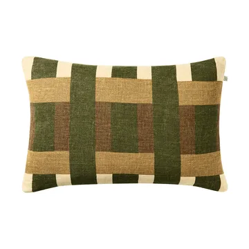 Benaras tyynynpäällinen - Cactus Green-Taupe-Khaki, 40x60 cm - Chhatwal & Jonsson
