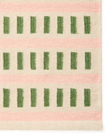 Ladakh villamatto - Offwhite-green-pink, 230x320cm - Chhatwal & Jonsson