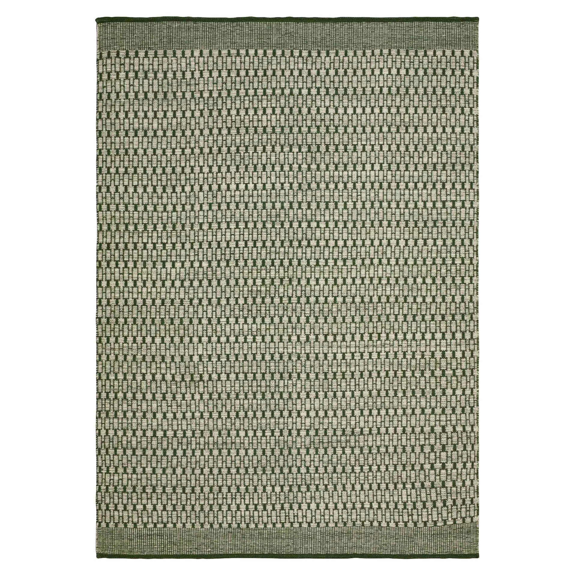 Mahi matto 200 x 300 cm, Off white-green Chhatwal & Jonsson