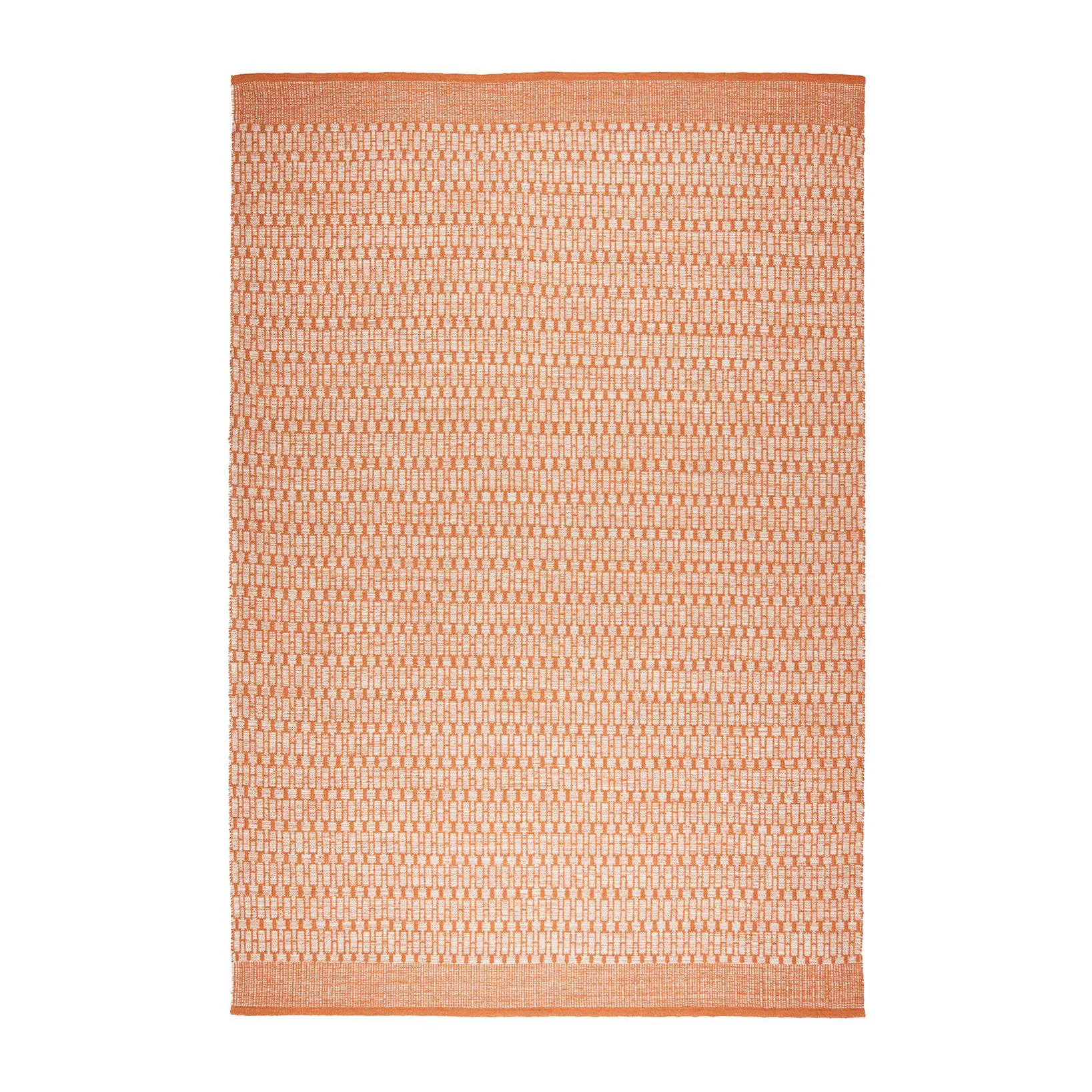 Mahi matto 200 x 300 cm, Off white-orange Chhatwal & Jonsson