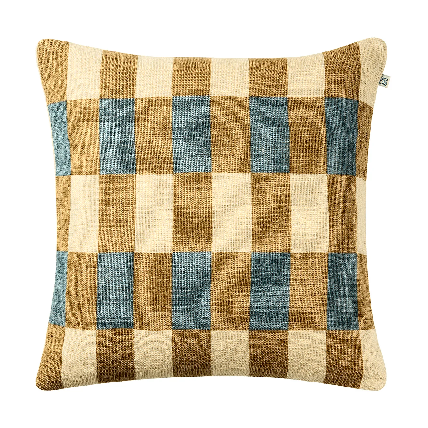 Marari tyynynpäällinen, Khaki-Heaven Blue, 50x50 cm Chhatwal & Jonsson