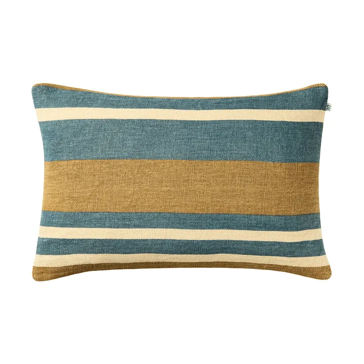 Vera tyynynpäällinen - Khaki-Heaven Blue, 40x60 cm - Chhatwal & Jonsson