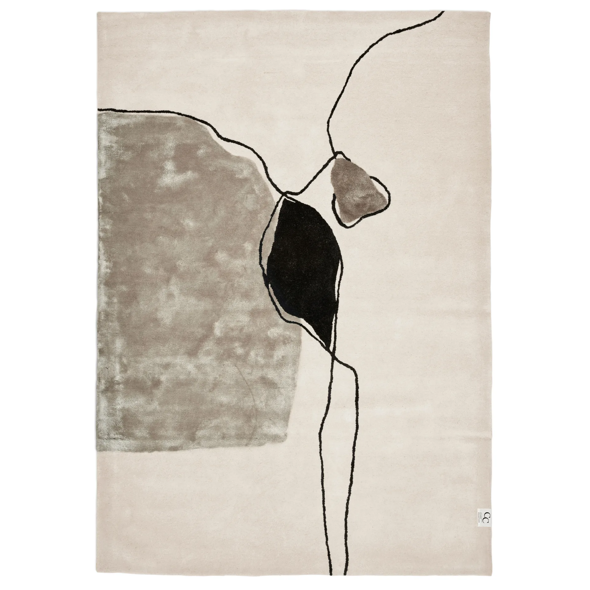 Abstract matto 200x300 cm, Ivory Classic Collection