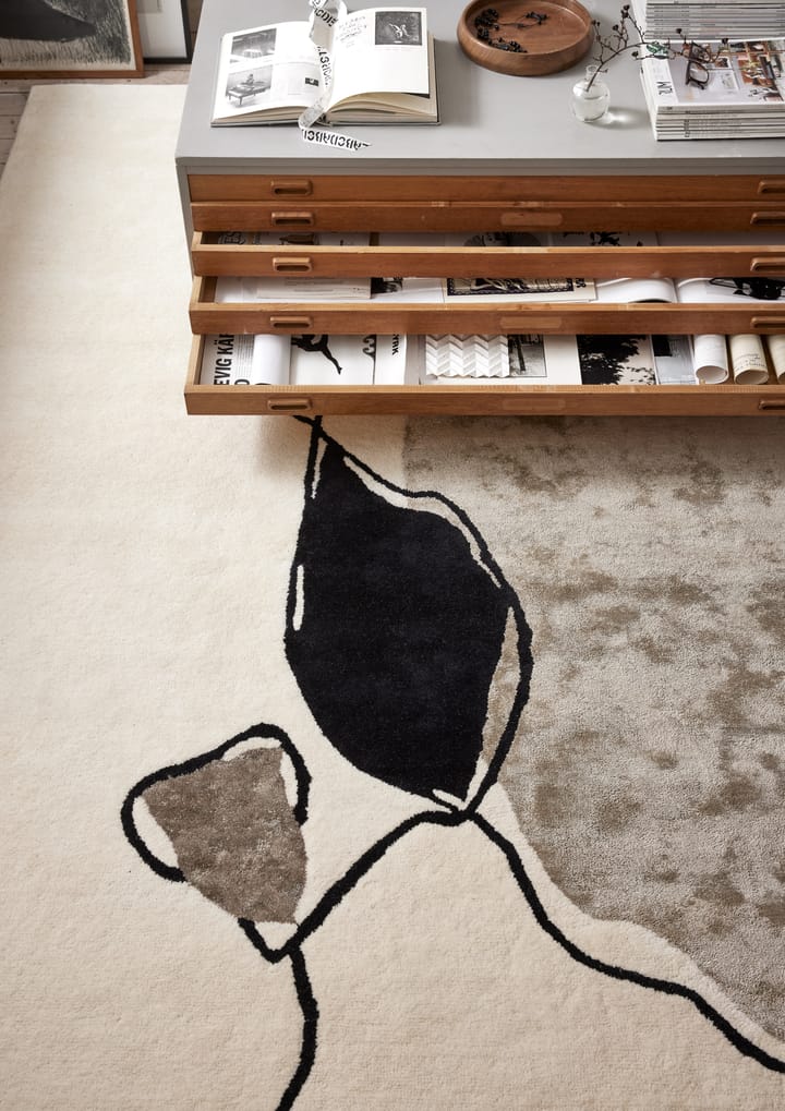 Abstract matto 250x350 cm, Ivory Classic Collection