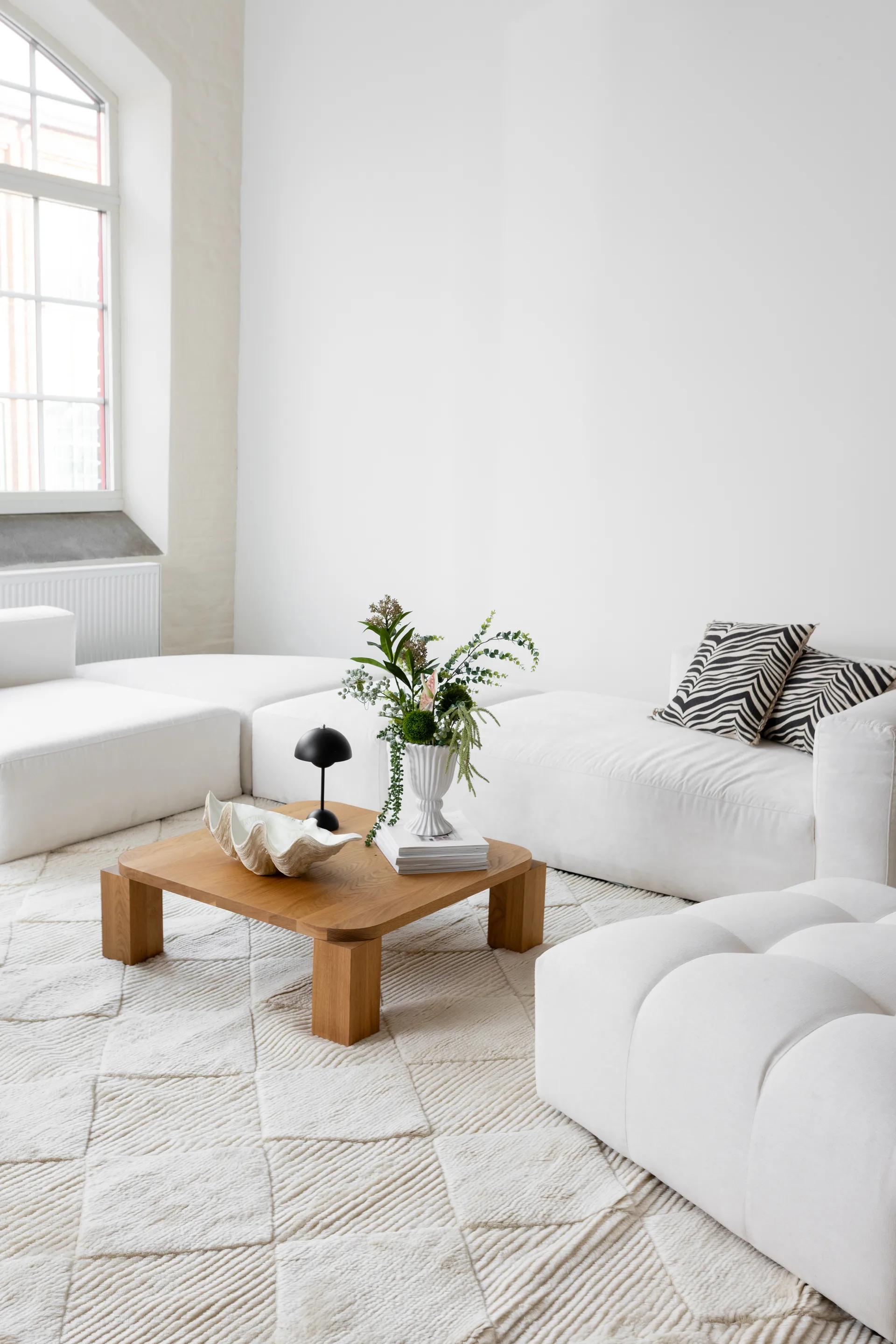 Berber-matto, Ivory, 250x350 cm Classic Collection