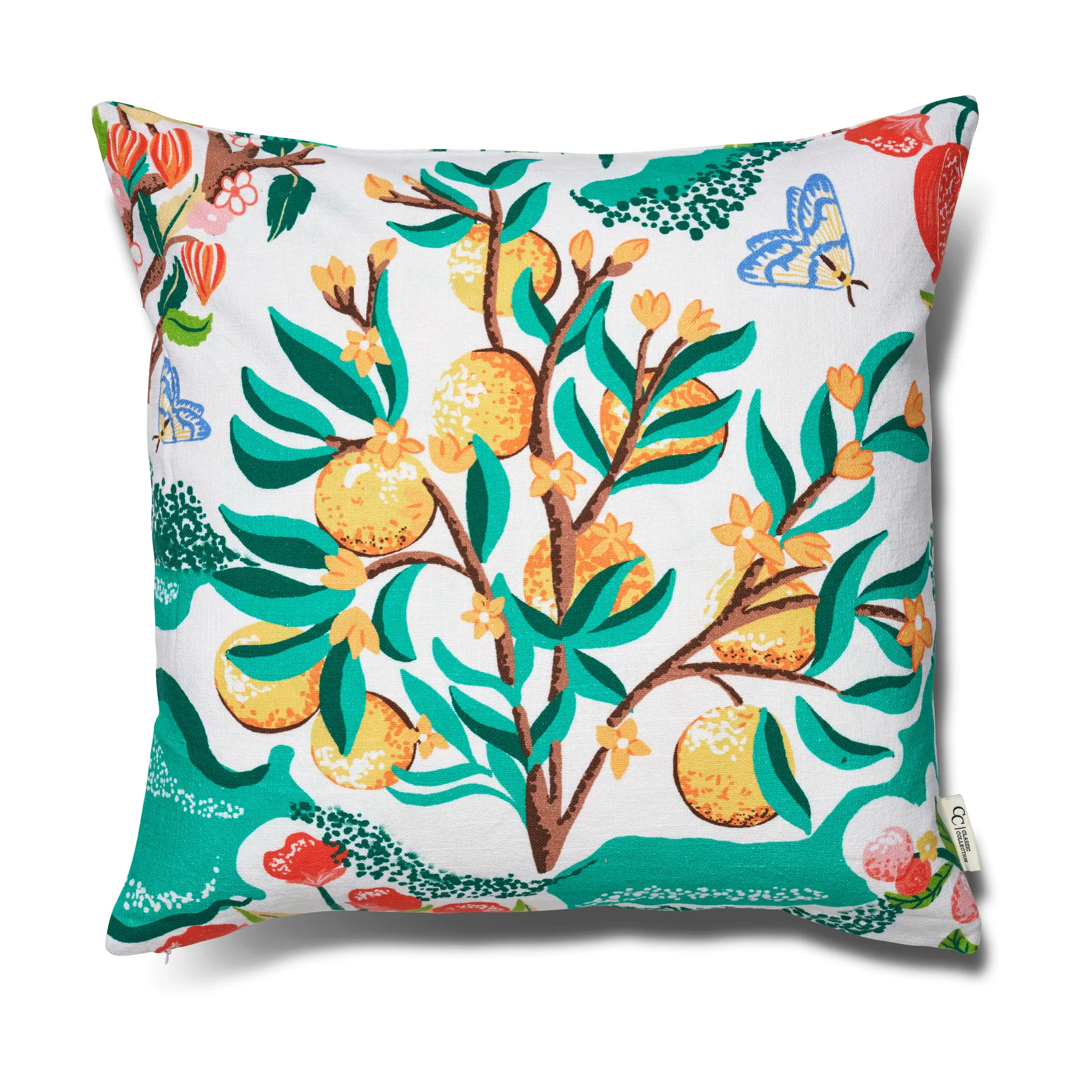 Botanical Orange tyynynpäällinen 50x50 cm, White Classic Collection