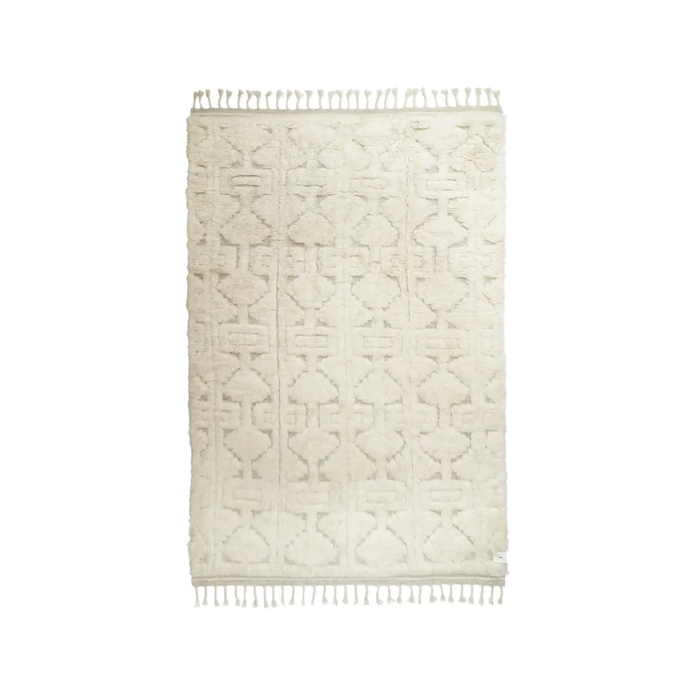 Casablanca matto, Valkoinen, 170 x 230 cm Classic Collection