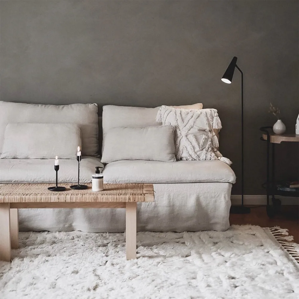 Casablanca matto, Valkoinen, 200 x 300 cm Classic Collection