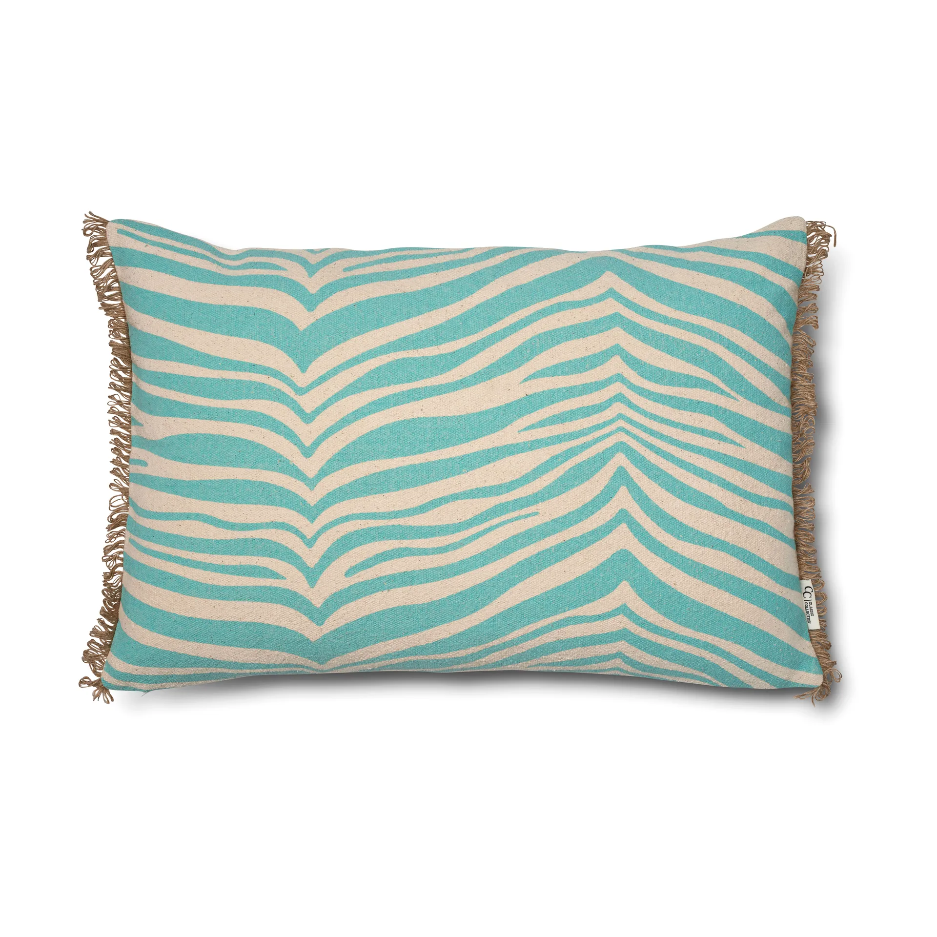 Classic Collection Zebra-tyyny 40x60 cm, Aqua Classic Collection