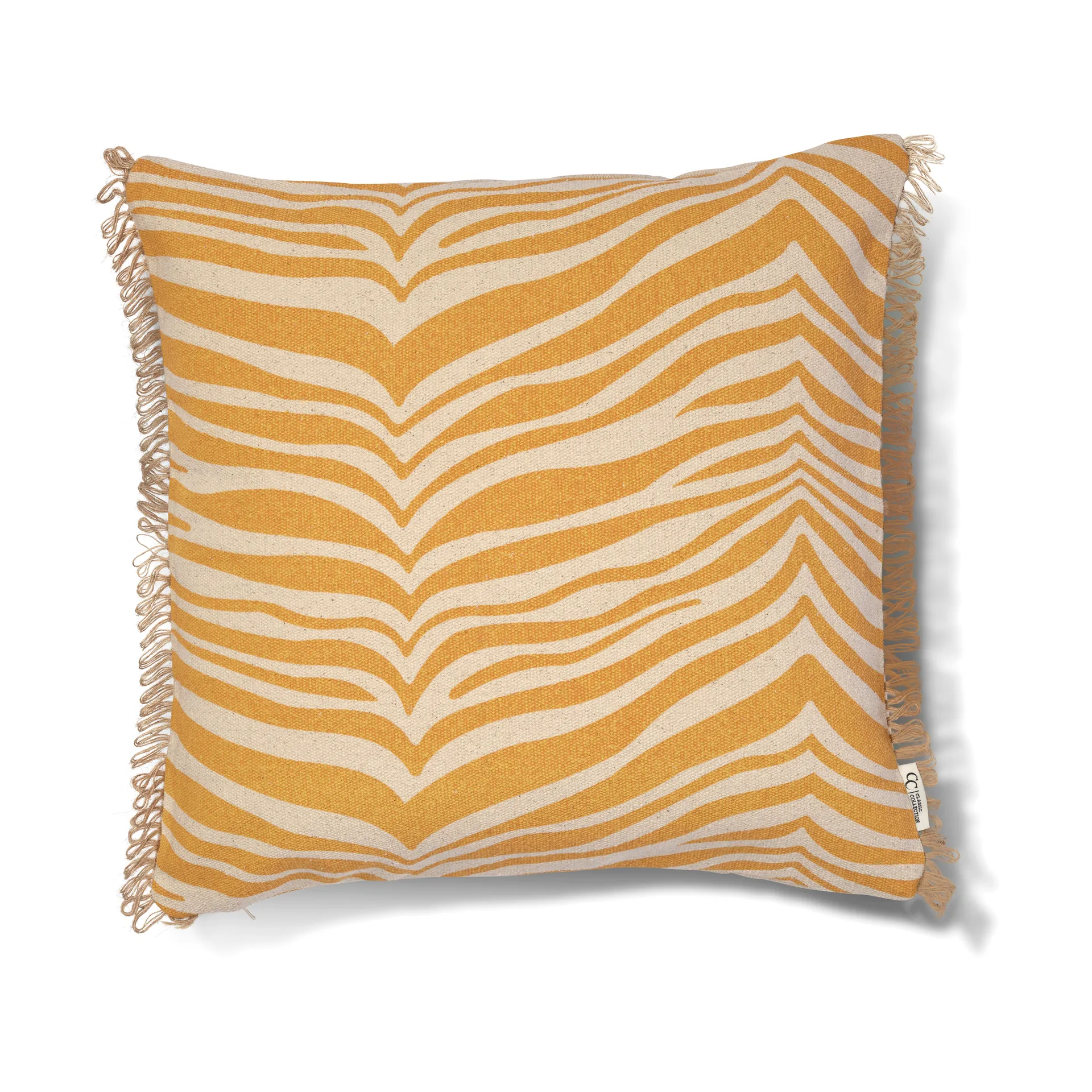 Classic Collection Zebra tyyny 50x50 cm, Yellow Classic Collection