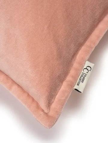 Classic Velvet tyynynpäällinen 50x50 cm - Koralli - Classic Collection