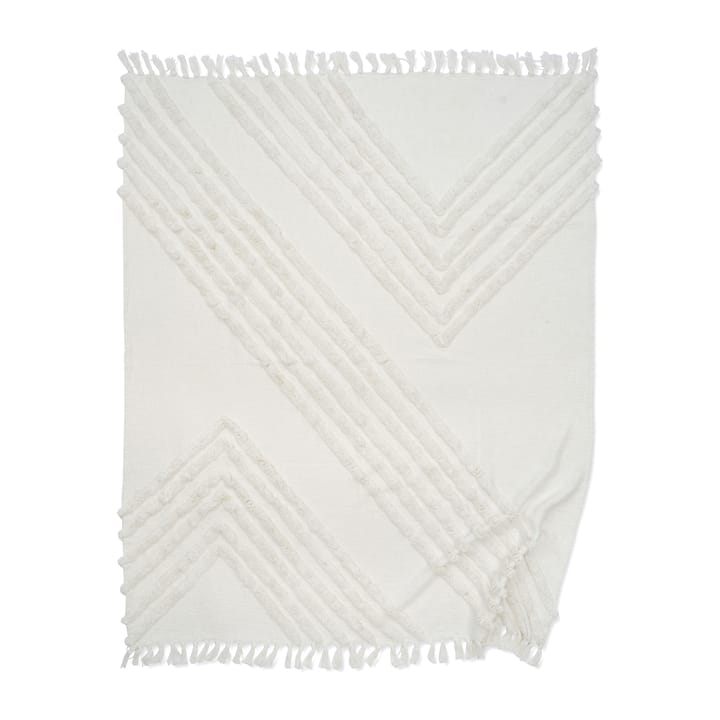 Edge puuvillahuopa 130 x 170 cm, White Classic Collection