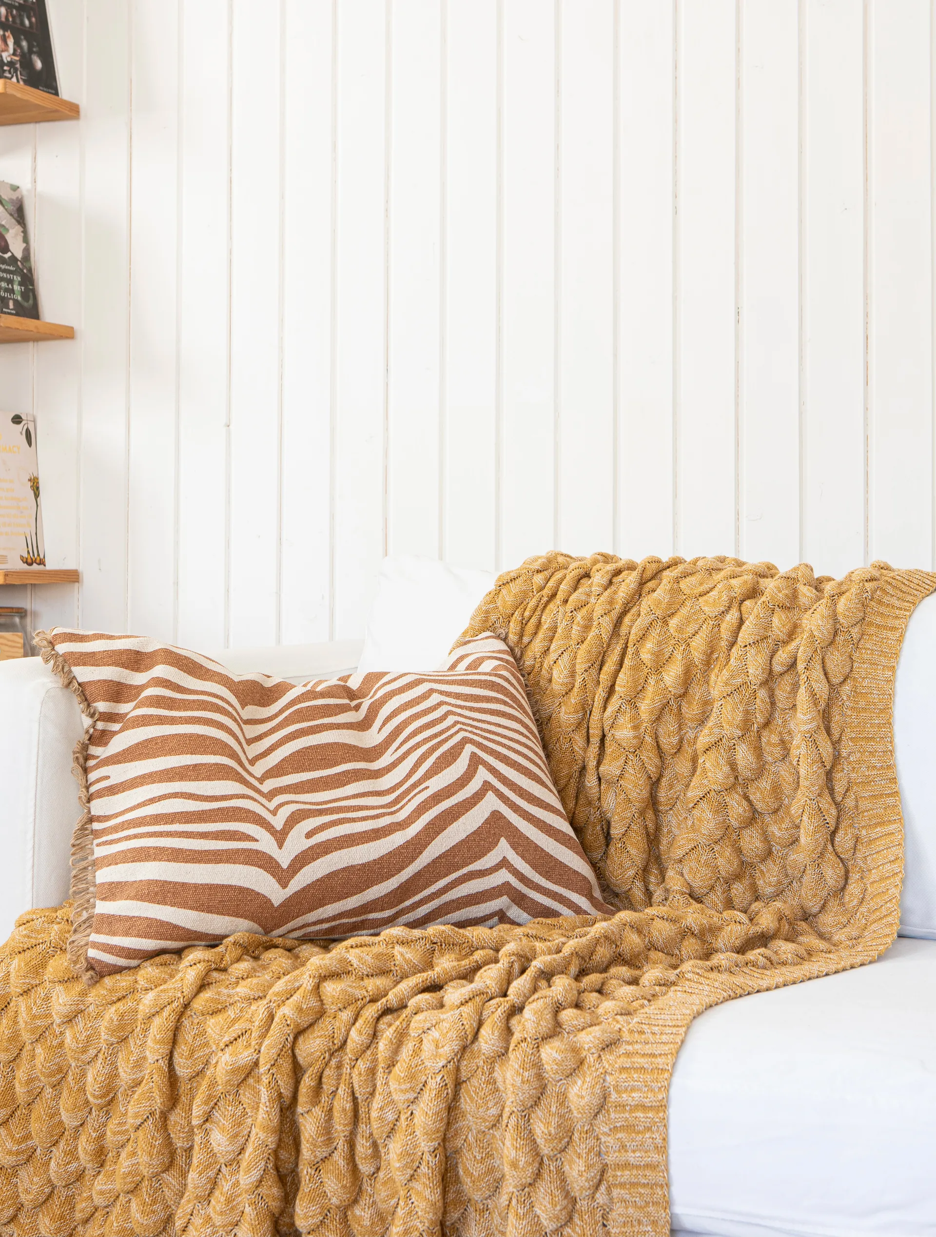 Gems torkkupeitto 130x170 cm, Keltainen Classic Collection