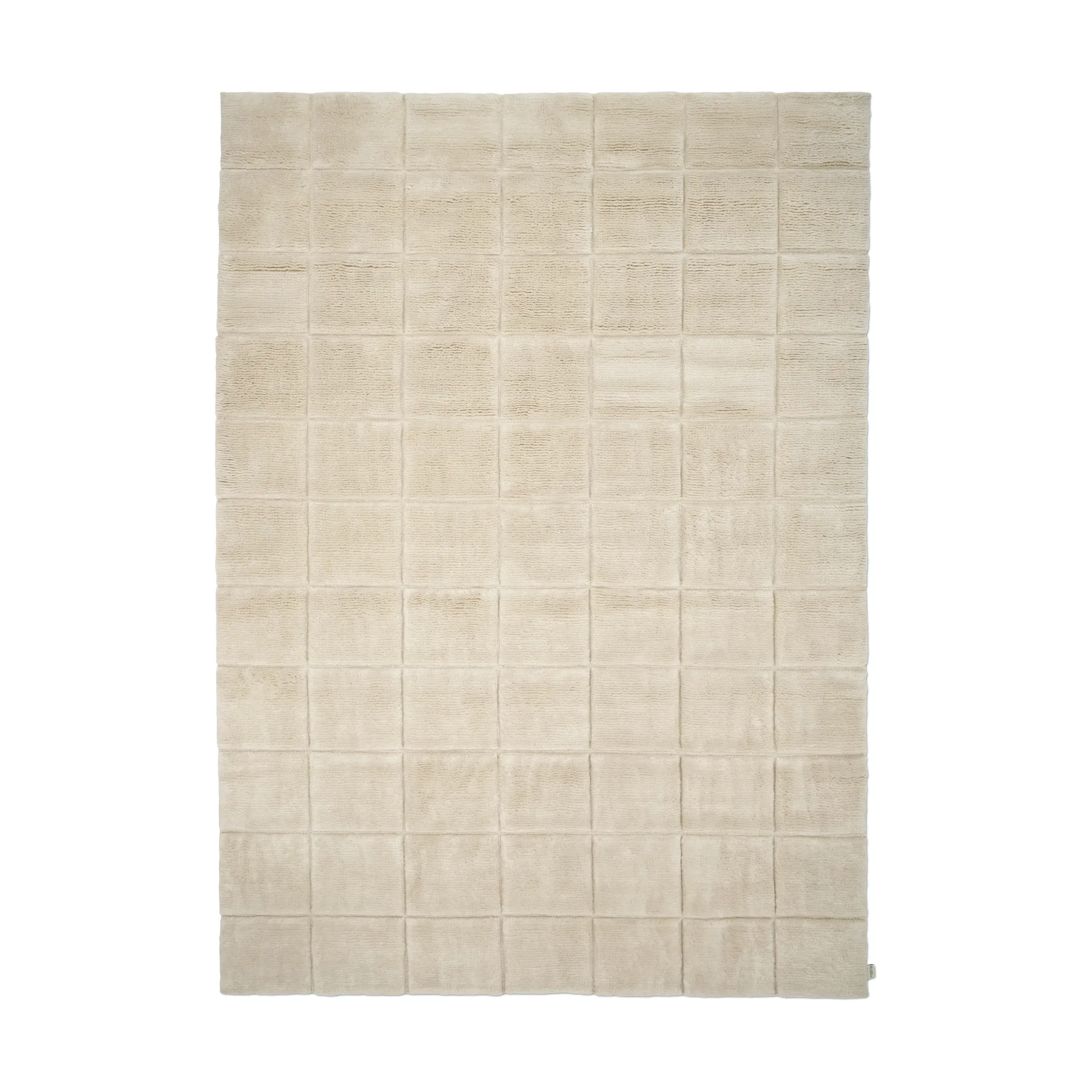 Grid matto, Ivory, 170x230 cm Classic Collection