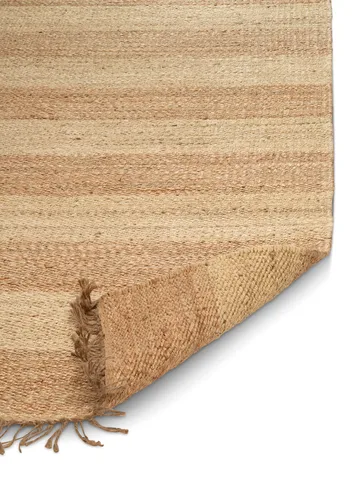 Jute Stripes matto - Natural juutti, 170x230 cm - Classic Collection