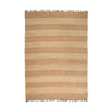 Jute Stripes matto - Natural juutti, 200x300 cm - Classic Collection