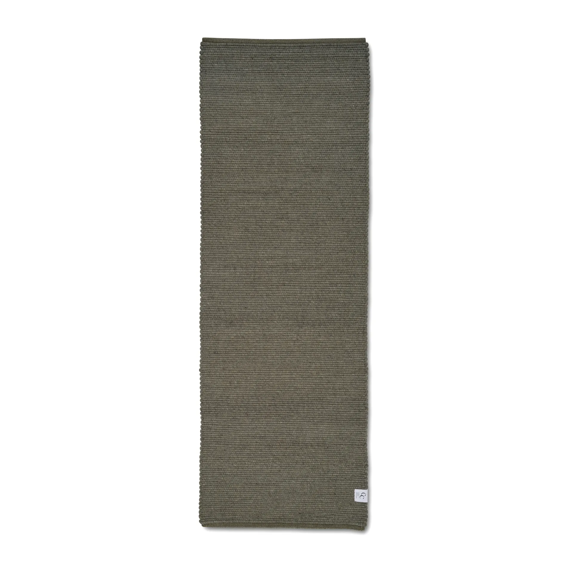 Merino käytävämatto, Dark green, 80 x 250 cm Classic Collection