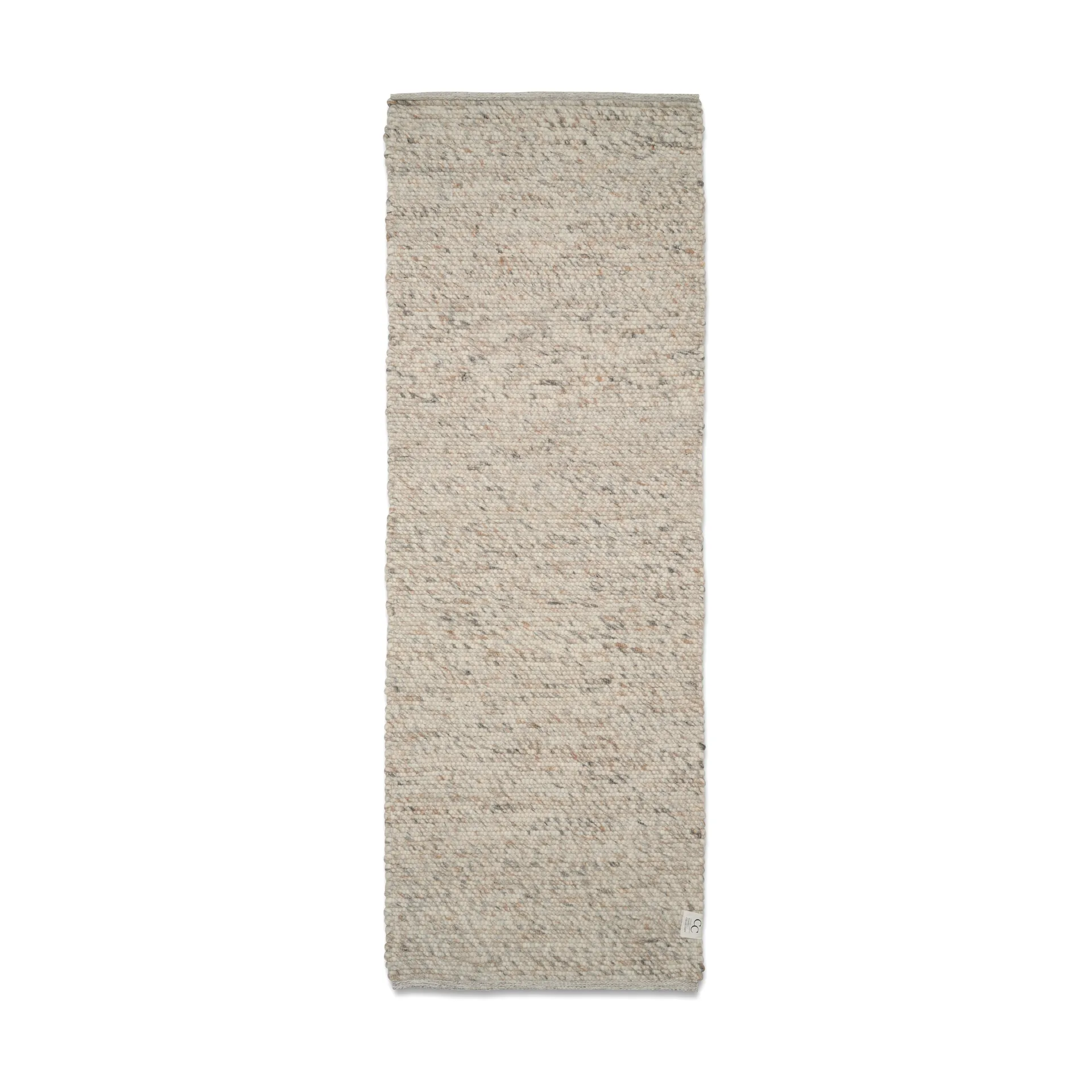 Merino käytävämatto, Natural-beige, 80x300 cm Classic Collection