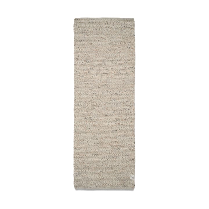 Merino käytävämatto - Natural-beige, 80x300 cm - Classic Collection
