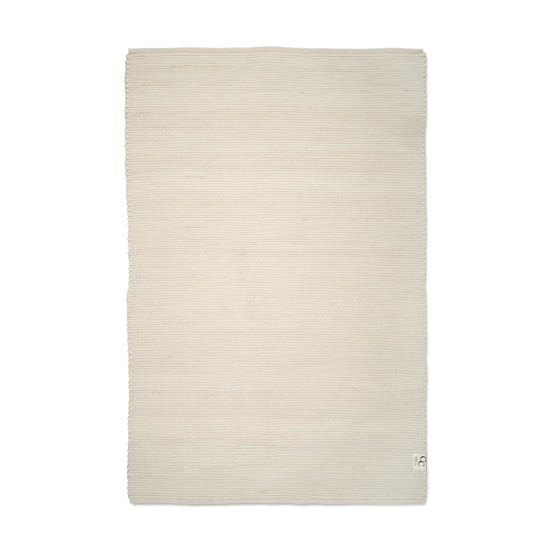 Merino villamatto 170 x 230 cm, Valkoinen Classic Collection