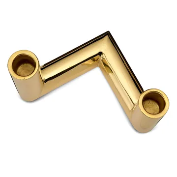 Pipe kynttilänjalka 11 cm - Messinki - Classic Collection