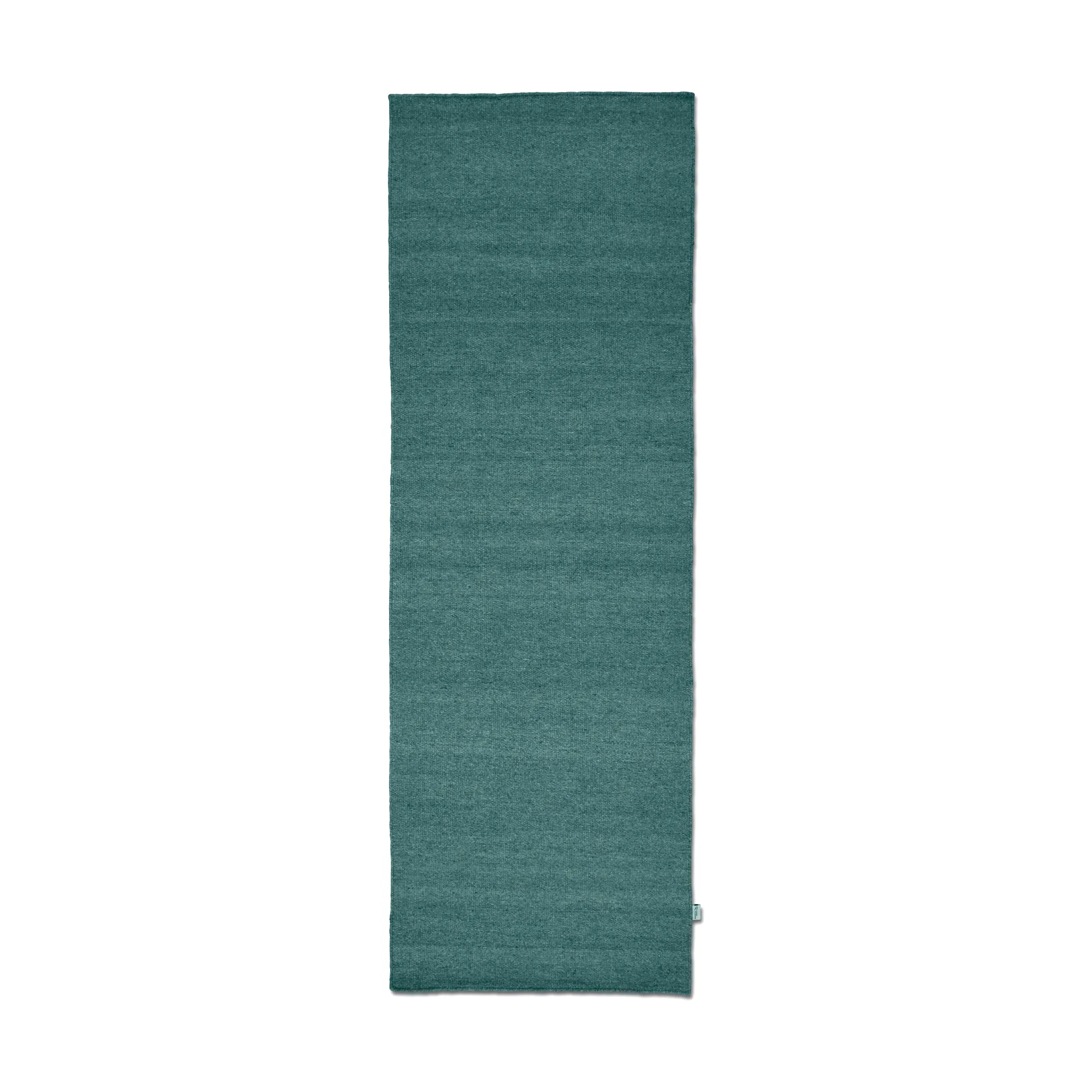 Plain käytävämatto, Teal, 80x250 cm Classic Collection
