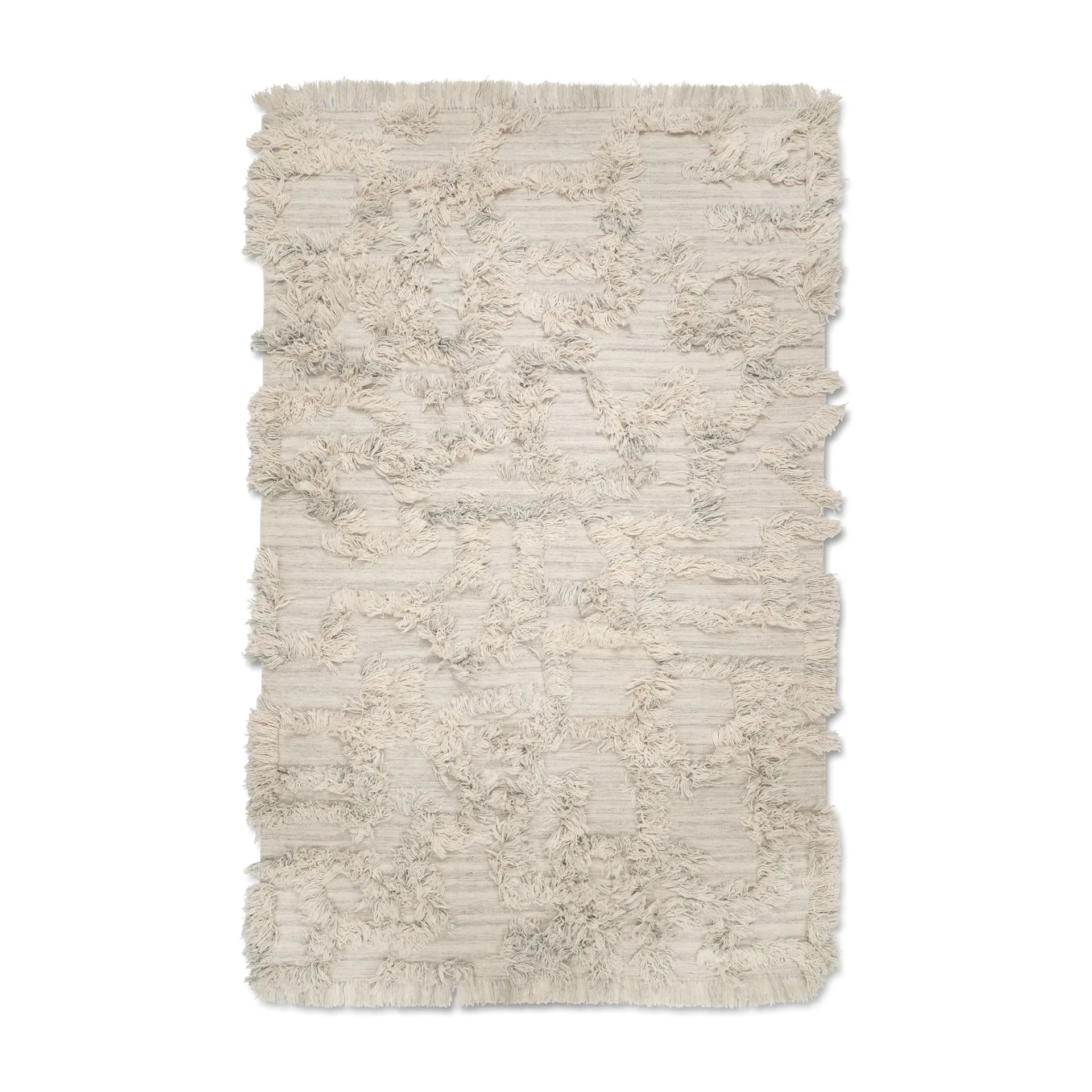 Rio villamatto 250x350 cm, Ivory melange Classic Collection