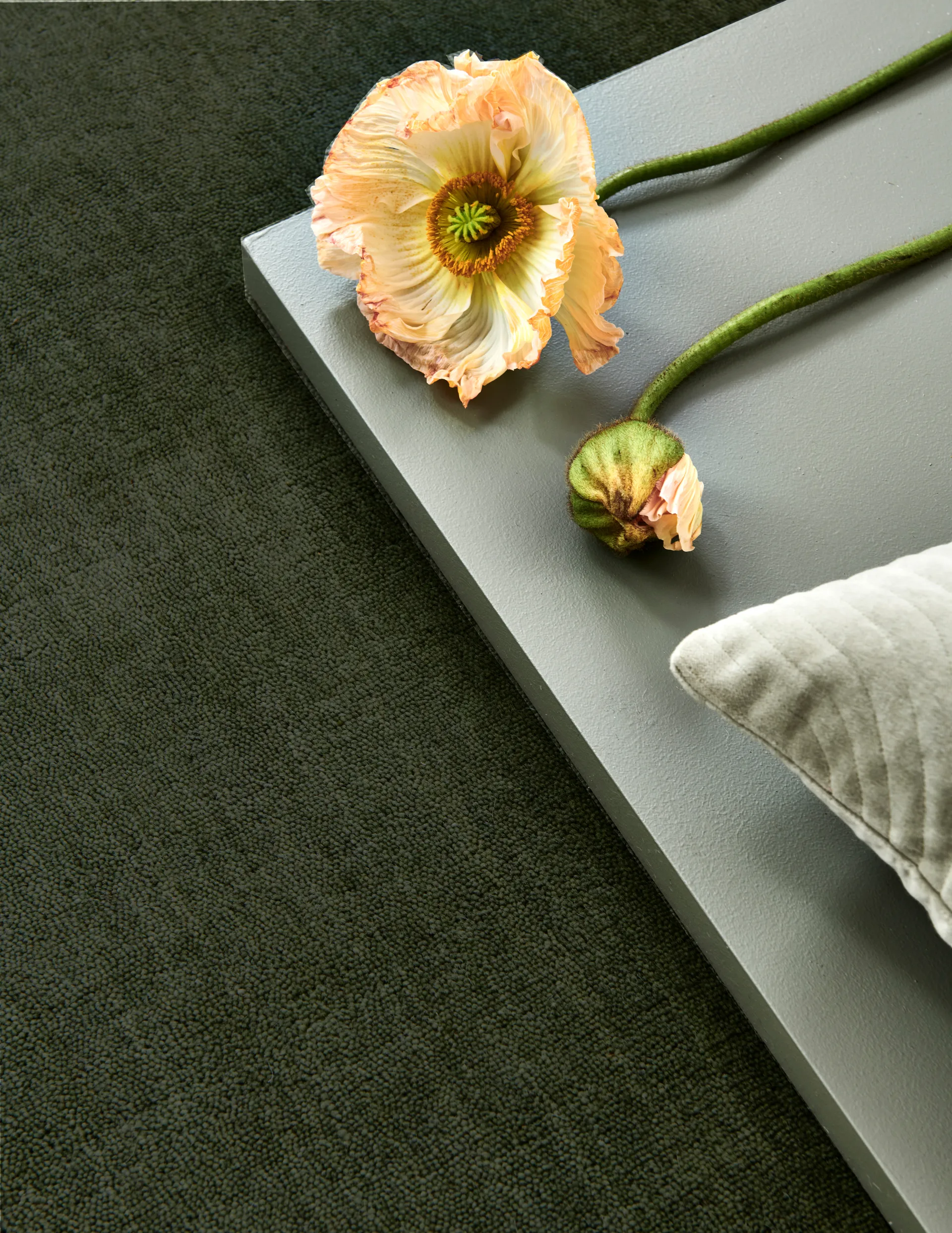 Solid matto, Vihreä, 170x230 cm Classic Collection