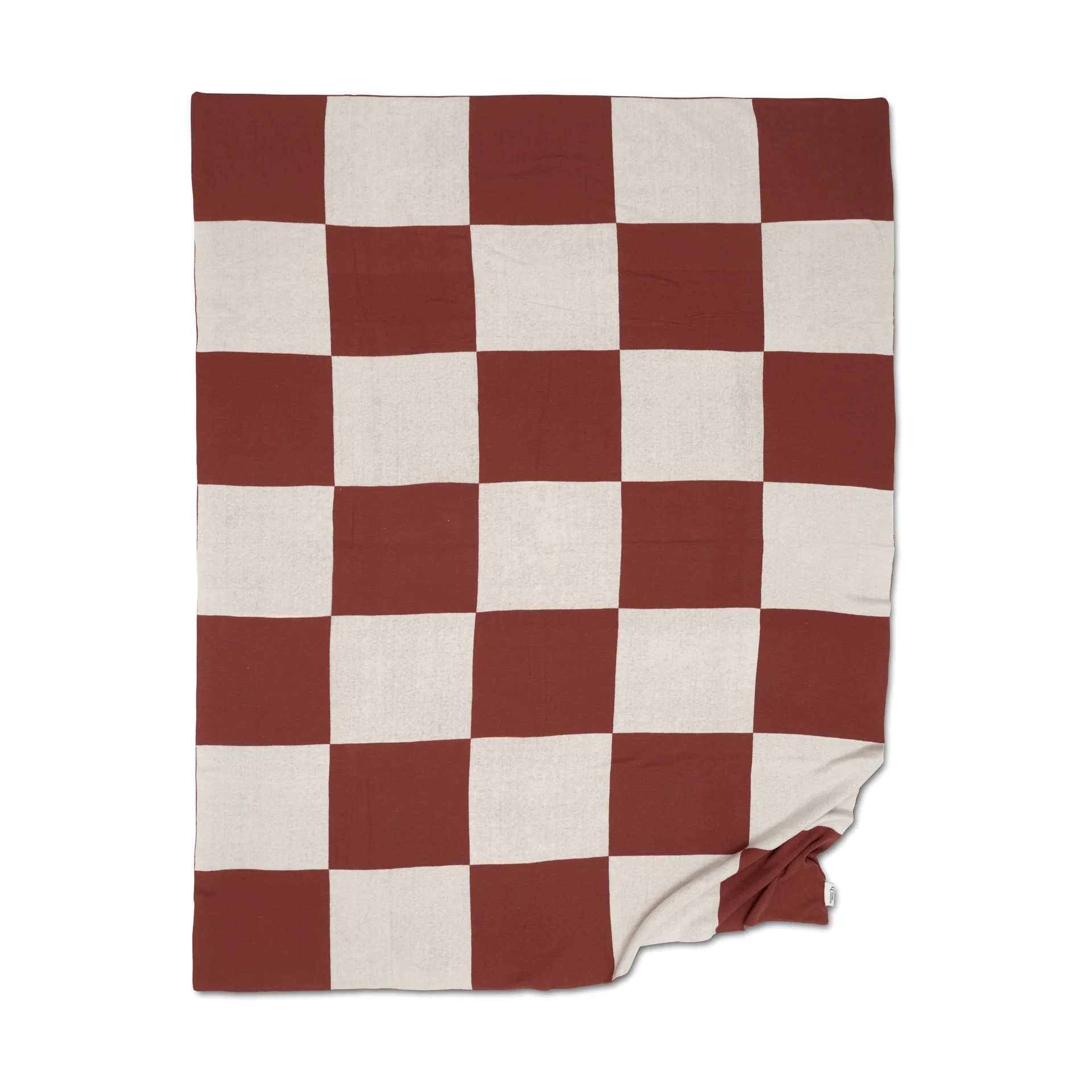 Square huopa 130x170 cm, Tummanruskea Classic Collection