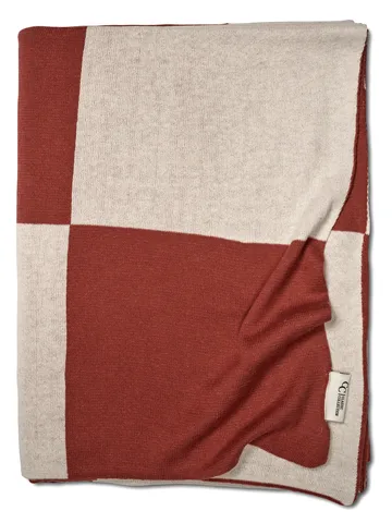 Square huopa 130x170 cm - Tummanruskea - Classic Collection