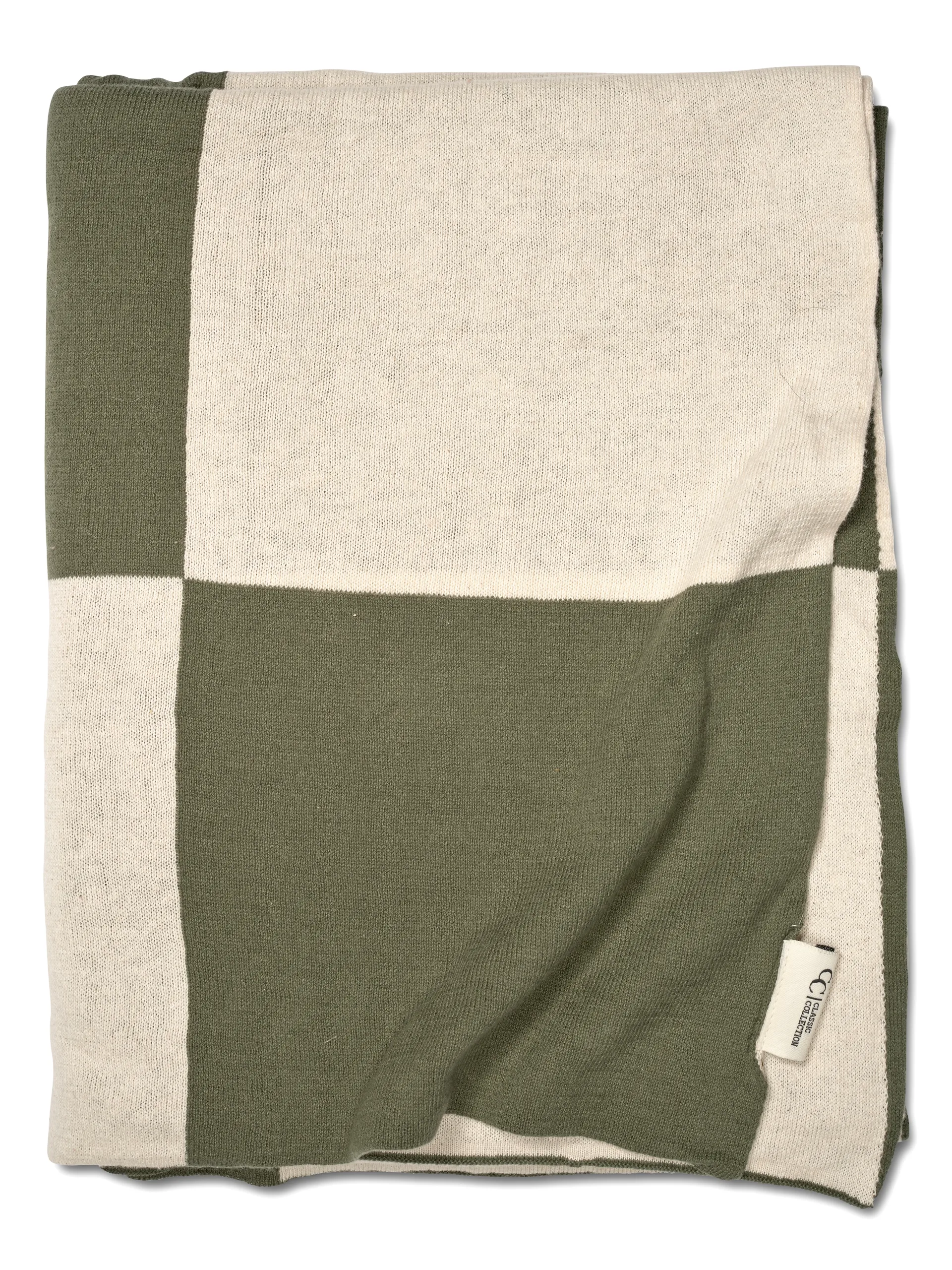 Square huopa 130x170 cm, Vihreä Classic Collection