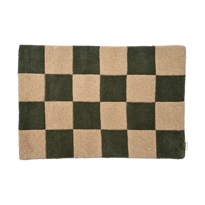 Square ovimatto - Harmaa luonnollinen, 60x90 cm - Classic Collection