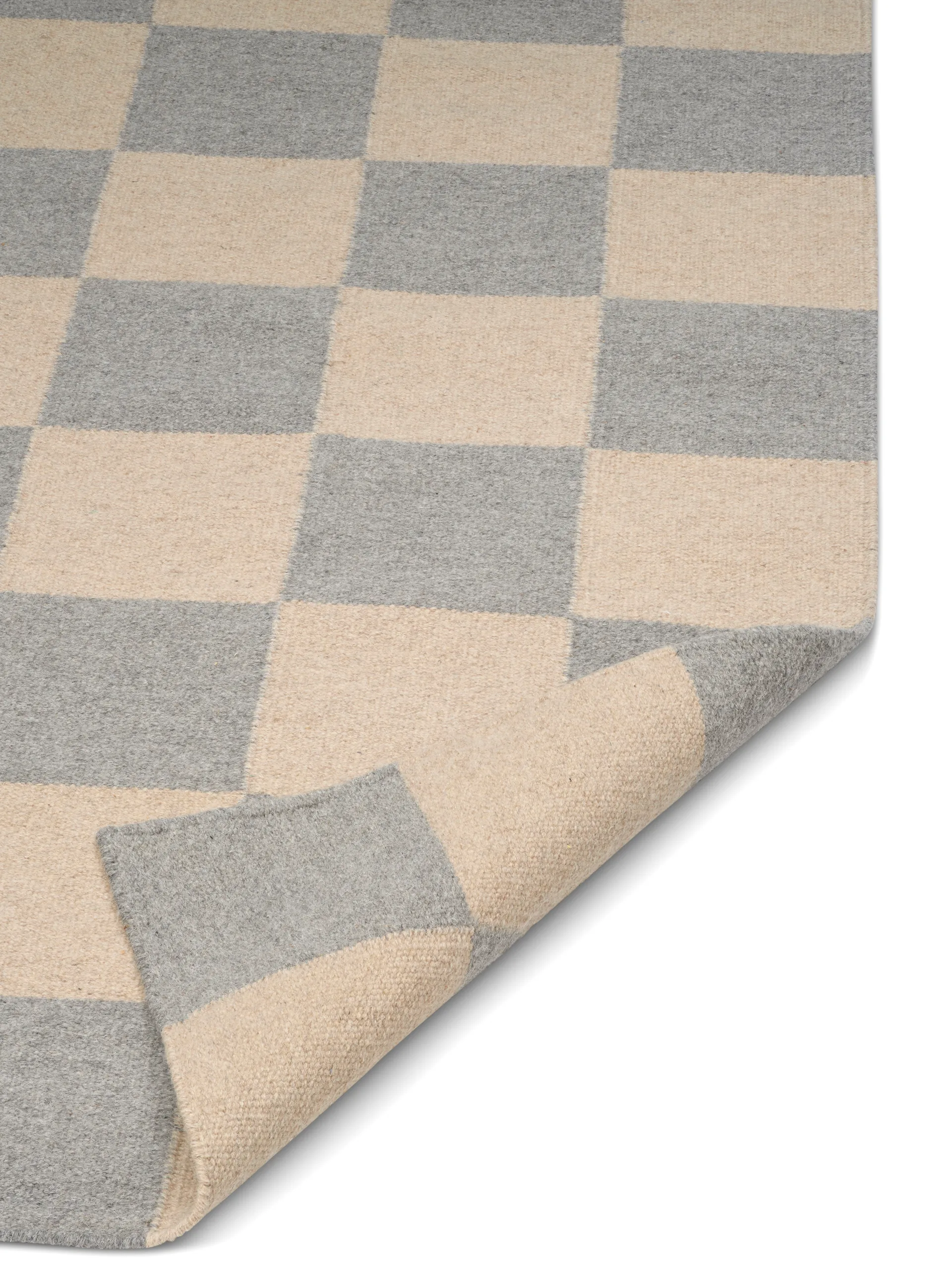 Squares matto, Harmaa-beige, 170x230 cm Classic Collection