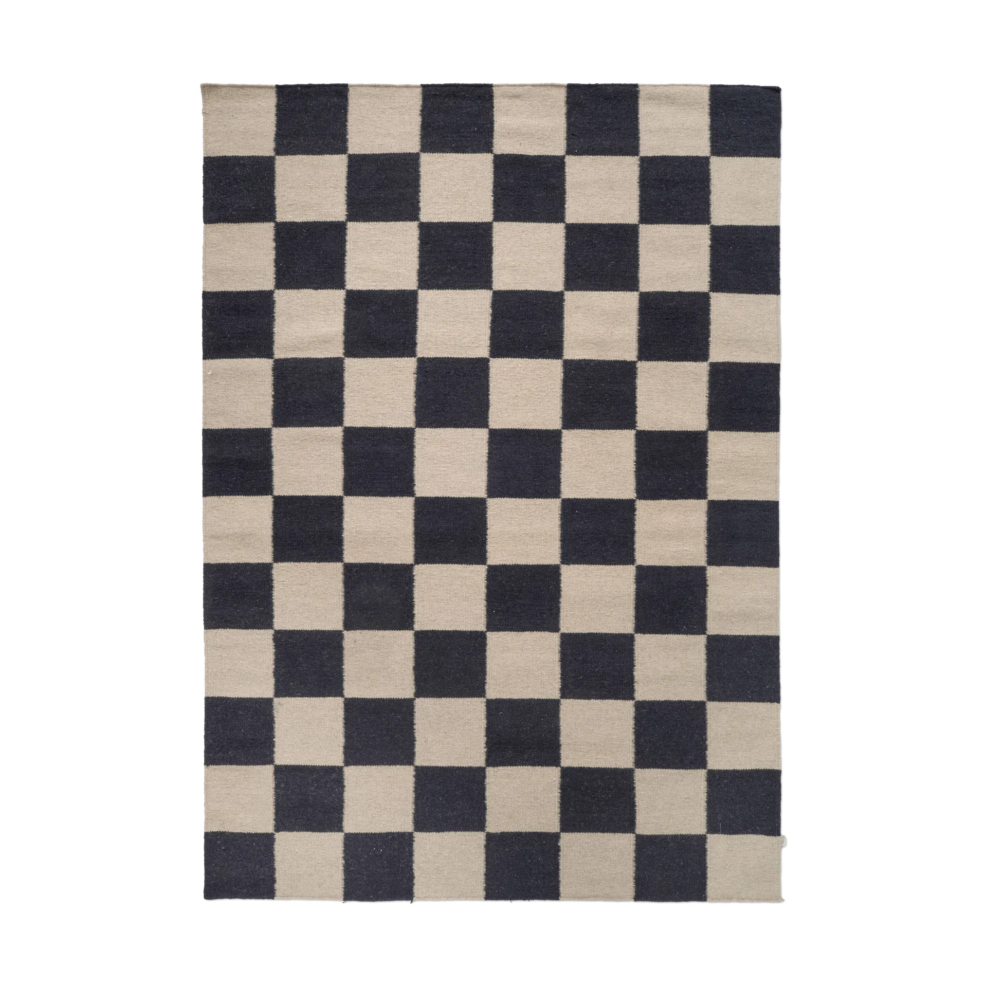 Squares matto, Musta-beige, 200x300 cm Classic Collection