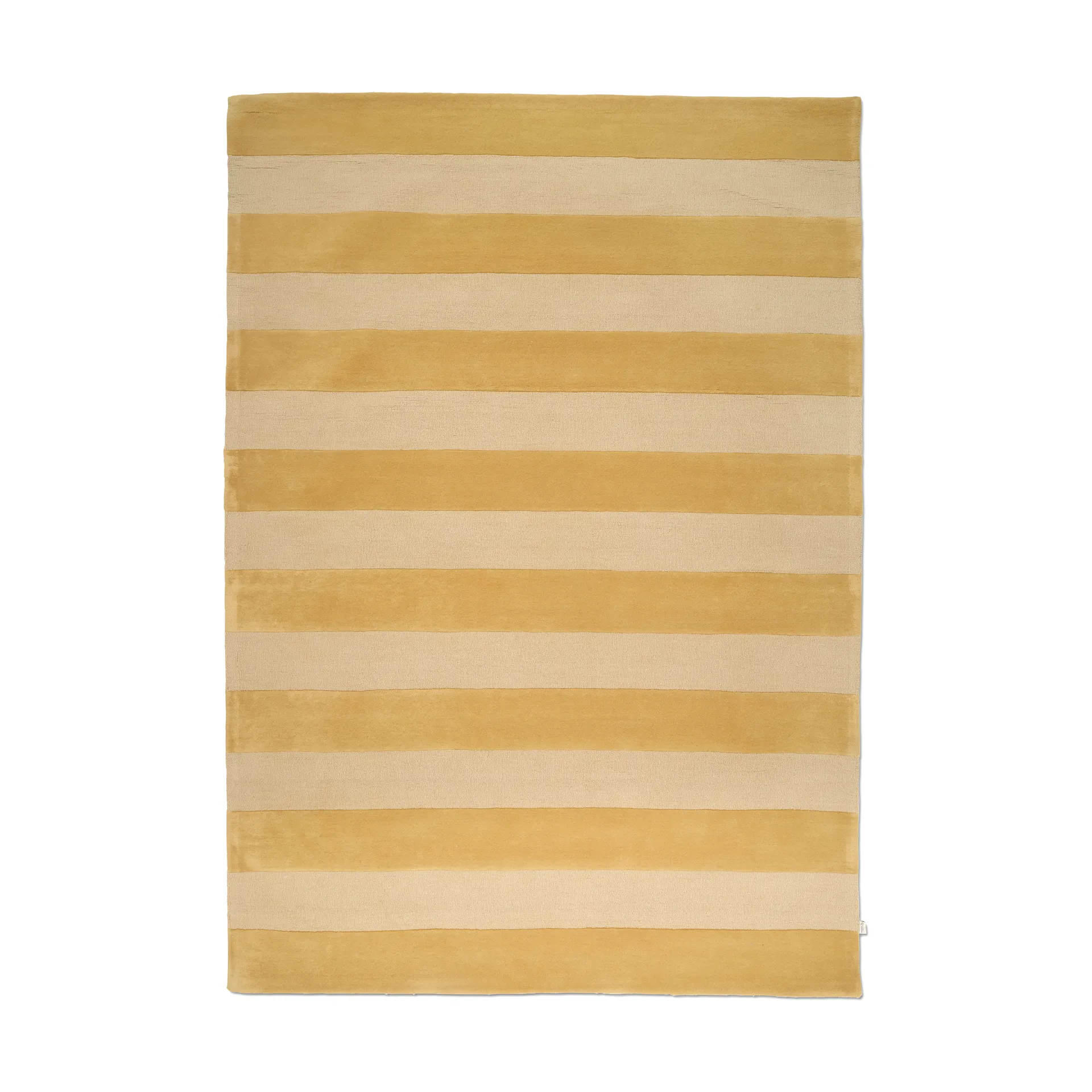 Stripe Boucle matto, Yellow, 250x350 cm Classic Collection