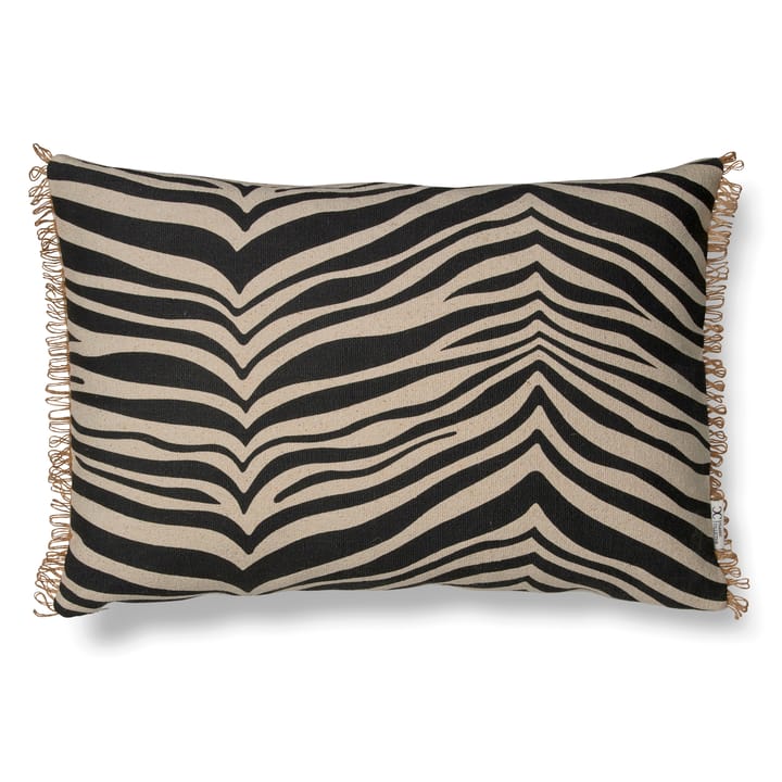 Zebra tyyny 40x60 cm, Musta Classic Collection