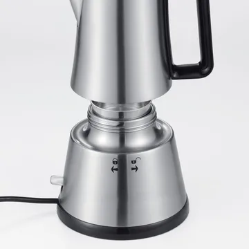 Cloer sähköinen espressokeitin - Silver, 6 kuppia - Cloer