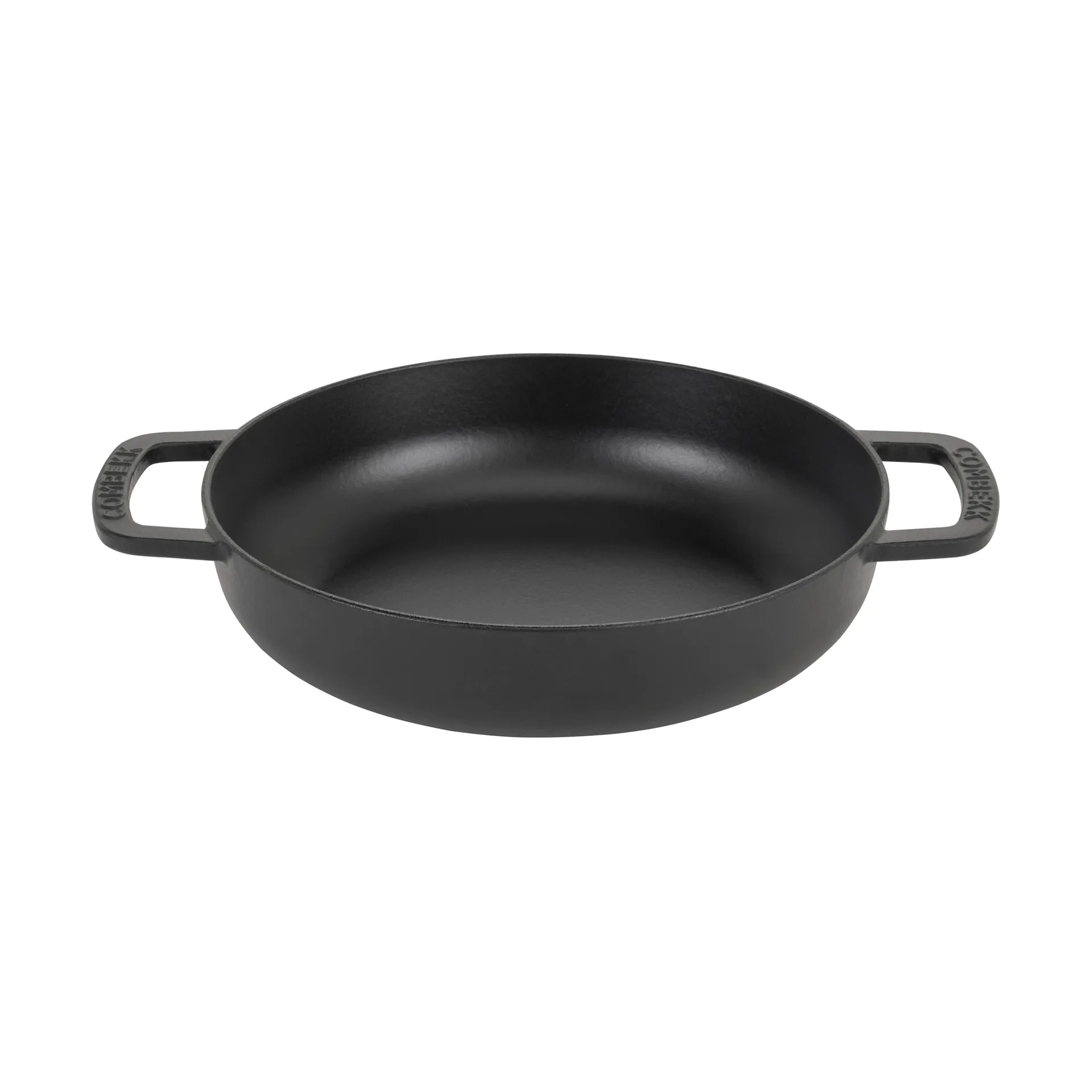 Combekk emaloitu valurautainen traktöripannu Ø28 cm, Black-silver knob Combekk