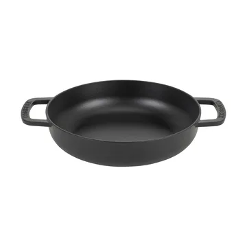 Combekk emaloitu valurautainen traktöripannu Ø28 cm - Black-silver knob - Combekk