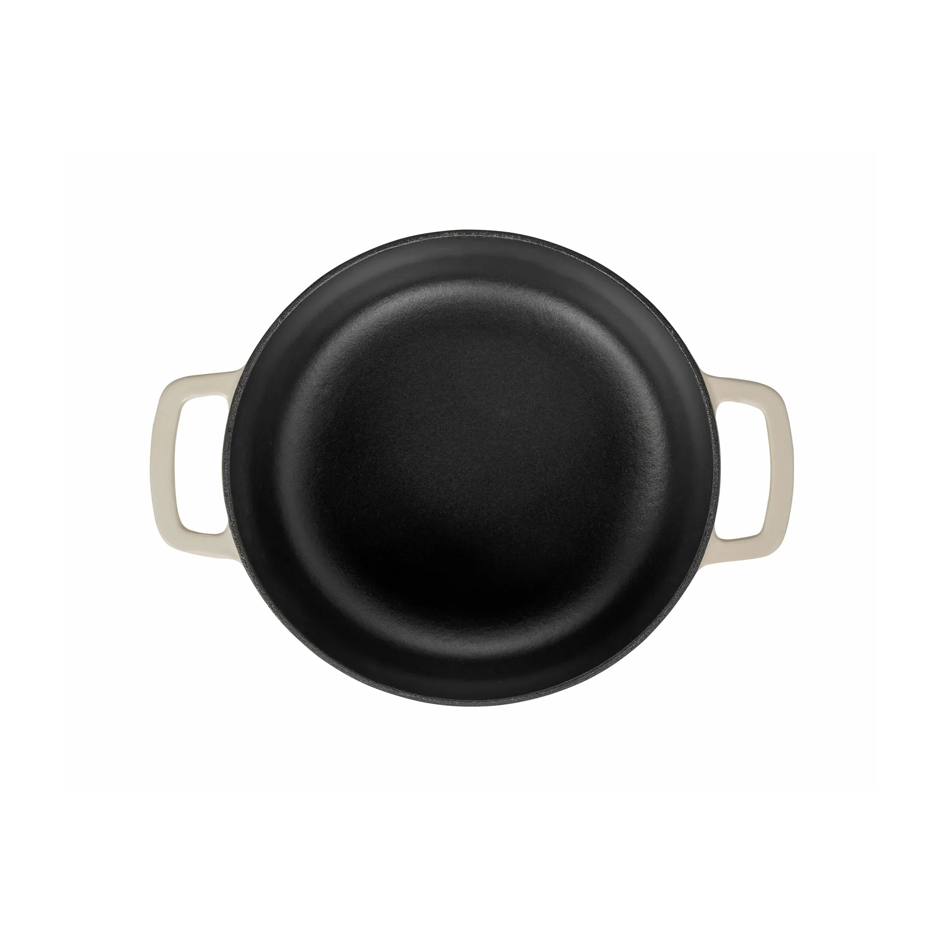 Combekk emaloitu valurautapata Ø28 cm, Sand-gold nuppi Combekk