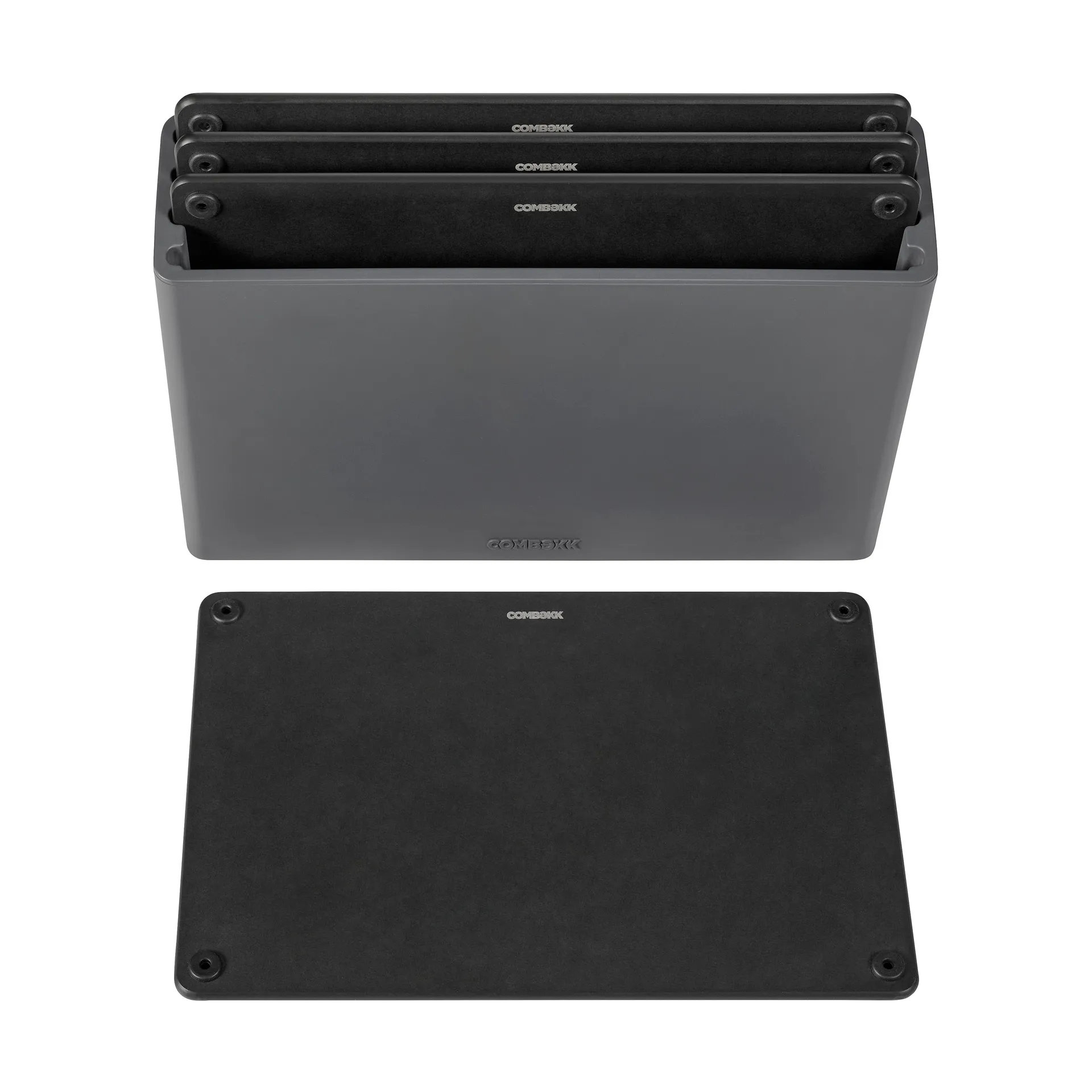 Combekk leikkuulaudat 5 osaa, Black-black Combekk