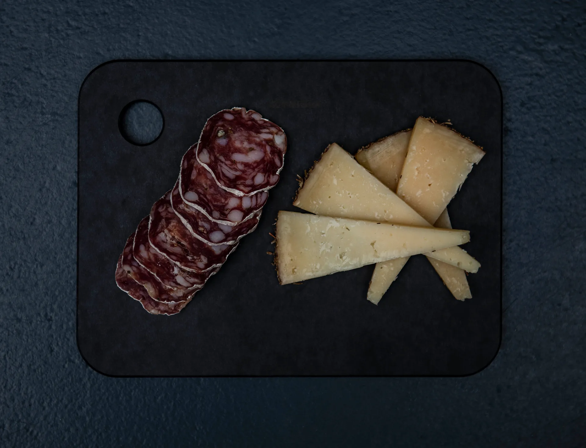 Combekk puinen leikkuulauta 3 osaa, Musta Combekk