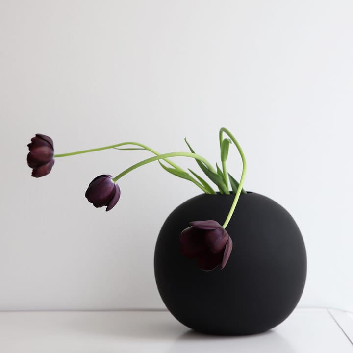 Ball maljakko black, 20 cm Cooee Design