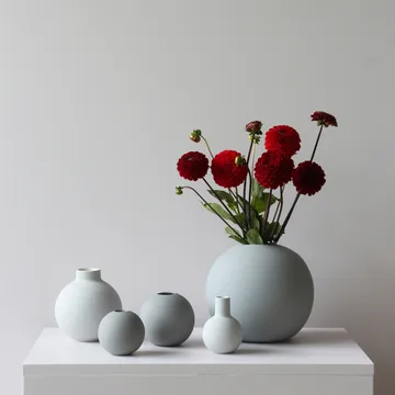 Ball maljakko grey - 8 cm - Cooee Design