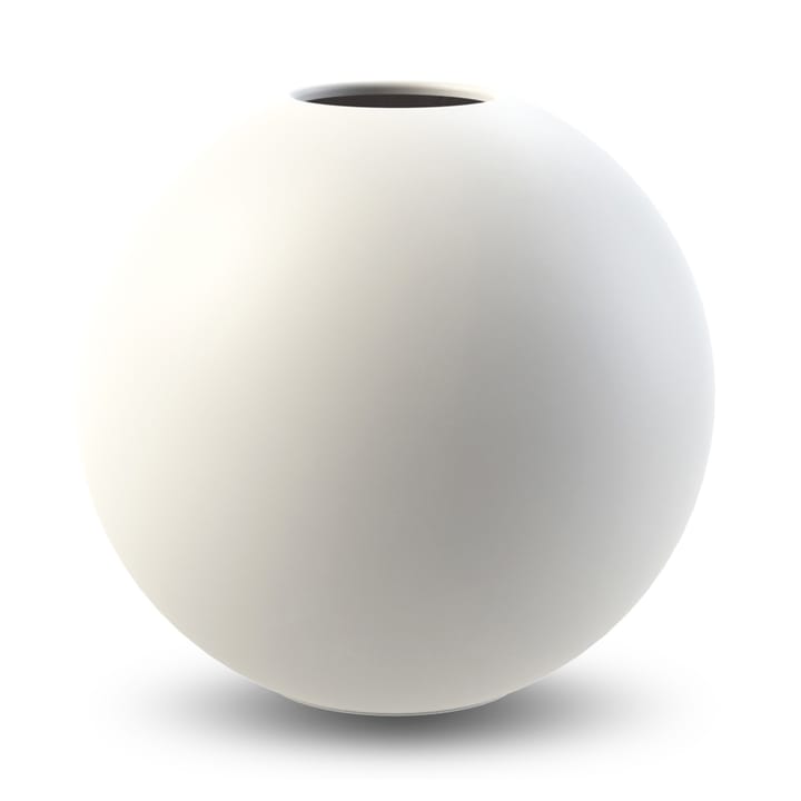 Ball maljakko white - 30 cm - Cooee Design