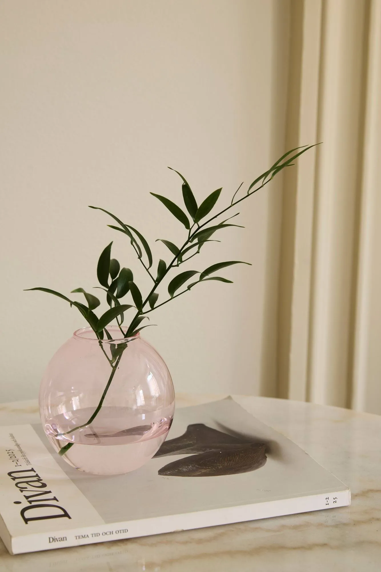 Bubble Vase maljakko, Pale rose Cooee Design